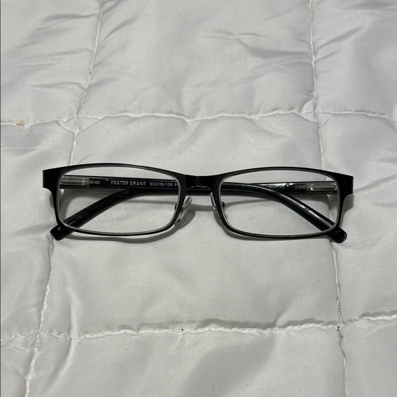 Foster Grant e.Readers Gunmetal Reading +1.25 Glasses - Picture 3 of 9